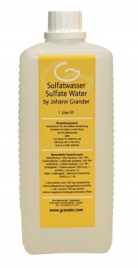 GRANDER&reg; Sulphate Water