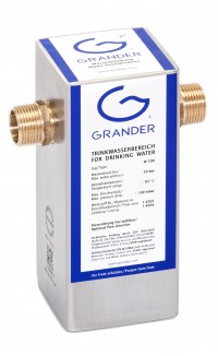 GRANDER&reg; Water Revitalising Devices for the central water supply